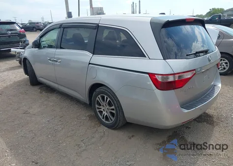 2012 Honda Odyssey Ex-L из США, поврежденный, VIN 5FNRL5H65CB060608